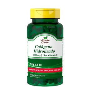 Colágeno Hidrolizado 1000 mg 60 Comprimidos - Vitamin choice