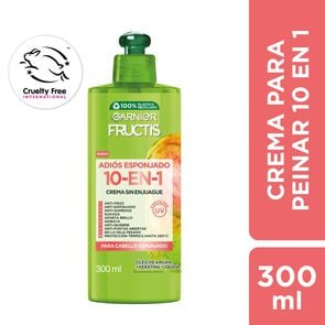 Product image of Crema para Peinar 10 en 1 Adiós Esponjado 300ml - Fructis