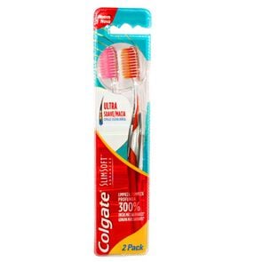 Cepillo Dental SlimSoft Advanced Ultra Suave Pack x 2 - Colgate