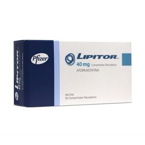 Lipitor Atorvastatina 40 mg 30 Comprimidos Recubiertos - Pfizer