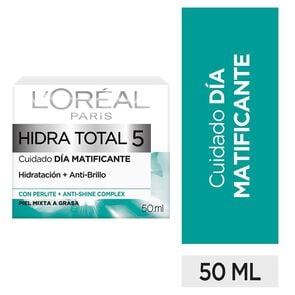 Product image of Crema de Día Hidratante Matificante Hidra-Total 5 50 mL - Loreal