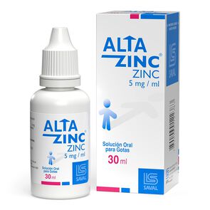 Altazinc Sulfato De Zinc 5 mg/ml Gotas 30 ml - Saval