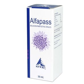 Product image of Alfapass Passiflora Solución para Gotas Orales 30 mL - Knop