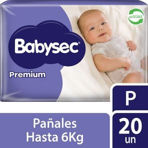 Product image of Pañal Premium P x 20 - Babysec