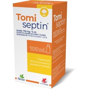 Tomiseptin Jarabe 750mg/5mL 100mL - Chile consumo