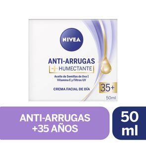 Product image of Crema Facial Antiarrugas + Humectante 50  mL - Nivea