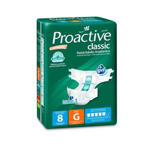 Product image of Classic Panal Adulto Anatómico con Aloe Grande 8 Und - Proactive