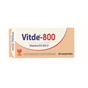 Vitamina D3 800 UI 30 Comprimidos - Pasteur