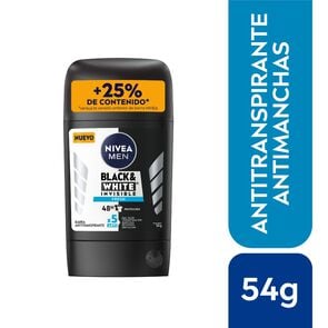 Barra Black&White Fresh Masculino 54g - Nivea