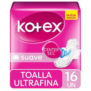 Toalla Higiénica Día Ultradelgada Tela Suave 16 Unidades - Kotex