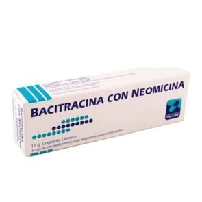 Bacitracina + Neomicina Bacitracina 500 UI Unguento 15 gr - Mintlab