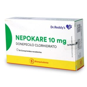 Nepokare Donepecilo10 mg 30 Comprimidos Recubiertos - Dr reddys