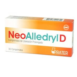 Neo Alledryl D Desloratadina 25 mg 30 Comprimidos - Prater