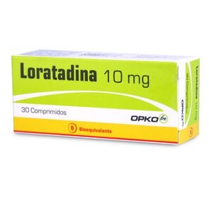 Loratadina 10 mg 30 Comprimidos - Opko