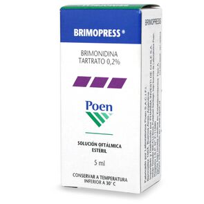 Brimopress Brimonidina 0,2% Solución Oftalmica 5 mL - Pharma investi