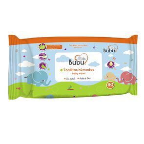 Product image of Toallita Húmeda Sin Tapa Pradera x 80 - Bubu