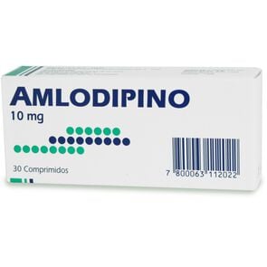 Amlodipino 10 mg 30 Comprimidos - Mintlab