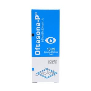 Oftasona-P Betametasona 0,1% Solución Oftálmica 10 mL - Saval