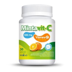 Mintavit-C 500mg Sabor Naranja 30 Comprimidos Masticables - Milab