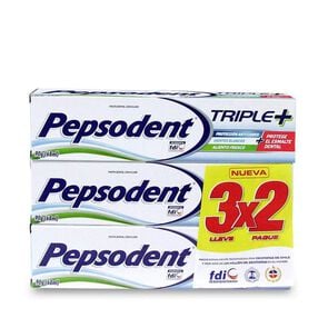 Product image of Pack Ahorro Pasta Dental Triple 3 unidades - Pepsodent