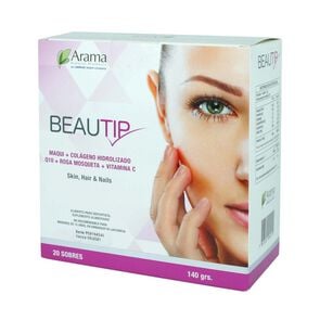 Product image of Arama Beautip Skin & Nails Suplemento alimenticio 7 gr 20 Sobres - Opko