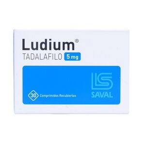 Ludium Tadalafilo 5 mg 30 Comprimidos Recubiertos - Saval