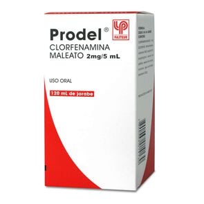 Prodel Clorfenamina 2 mg/5mL Jarabe 120 mL - Pasteur