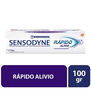 Pasta Dental Rápido Alivio de 100 gr. - Sensodyne