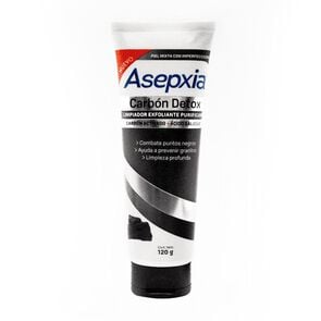 Product image of Limpiador Líquido de Carbón Exfoliante 120 grs - Asepxia