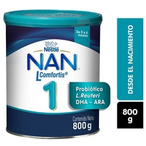 Fórmula Infantil 1 Inicio (0-6 meses) L-Comfortis 800 gr - Nan