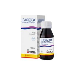 Levorigotax Levocetirizina 2,5 mg / 5 mL Jarabe 100 mL - Prater