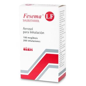 Fesema Lf Salbutamol 100 mcg/DS Inhalador Bucal 200 Dosis - Etex