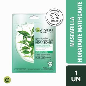 Product image of Mascarilla Hidra Bomb Té Verde - Garnier skin active