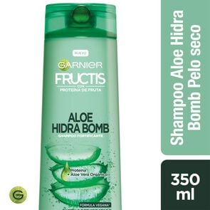 Product image of Shampo Aloe Hidra Bomb Cabello Deshidratado Fórmula Vegana 350 mL - Fructis