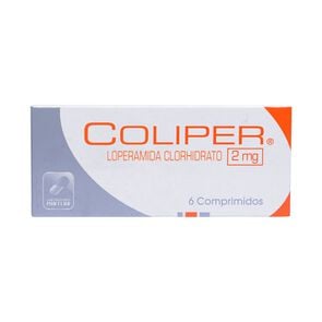 Coliper Loperamida 2 mg 6 Comprimidos - Mintlab