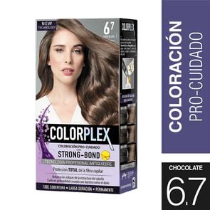 Product image of Coloración Permanente Pre-Cuidado Strong-Bond 6.7 Chocolate - Colorplex