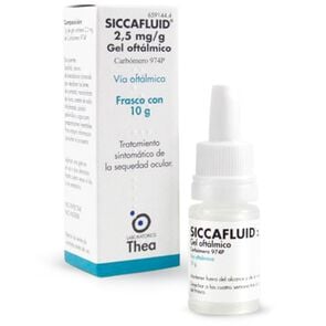 Siccafluid Carbomero 974p 0,25% Gel Oftalmico 10 gr - Thea pharma