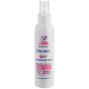 Product image of Pantalla Solar Baby Spf 50+ Spray Piel Sensible 100 mL - Simonds