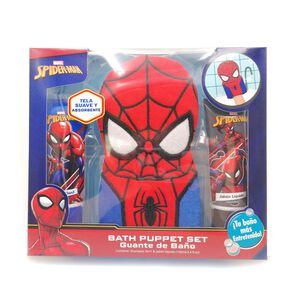 Product image of Spider-Man Guante Baño + Shampoo 3 En 1 100 mL + Jabón Líquido 100 mL - Gelatti