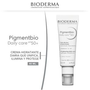 Pigmentbio Daily Care Spf 50+ Crema Hidratente Unificadora Día 40 mL - Bioderma