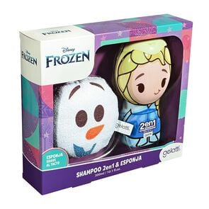 Product image of Set de Baño Frozen Shampoo Elsa + Esponja Olaf - Gelatti