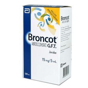 Broncot GFT Pediatrico Ambroxol 15 mg/5mL Jarabe 120 mL - Recalcine