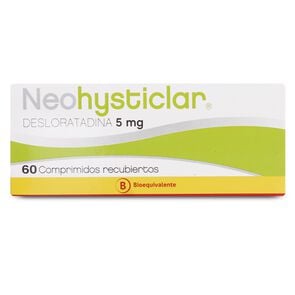 Neohysticlar Desloratadina 5 mg 60 Comprimidos Recubierto - Milab