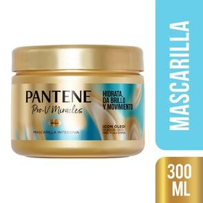 Product image of Mascarilla Pro-V Miracles Hidrata, Da Brillo y Movimiento 300 mL - Pantene