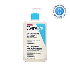 Sa Smoothing Limpiador Anti-Rugosidades Sin Perfume 473 ml - Cerave