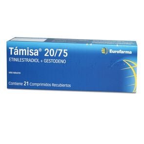 Tamisa 20/75 Gestodeno 75 mcg 21 Comprimidos - Eurofarma