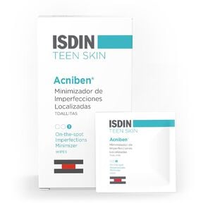 Product image of Acniben Toallitas Minimizador de Imperfecciones Localizadas 30 Un - Isdin