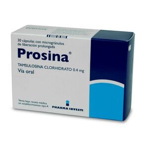 Prosina Tamsulosina 0,4 mg 30 Cápsulas Liberación Prolongada - Pharma investi