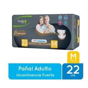 Product image of Premium Pañal Para Adultos Unisex Mediano 22 unidades - Family set