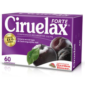 Ciruelax Forte Cassia Angustifolia (Extracto Seco) 125 mg 60 Comprimidos - Garden house